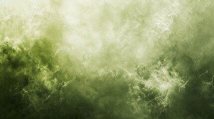 Obraz premium An olive abstract background with a soft, cloud-like texture. The fluffy, light design adds a calming and serene ambiance.