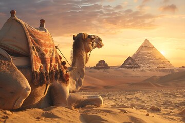 camel in the desert, Generative AI