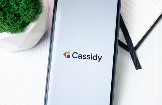 New York, USA - 21 June 2024: Cassidy Logo on Phone Screen, App or Company Icon