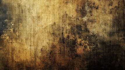 Obraz premium Old canvas with a grunge texture background. Generative ai