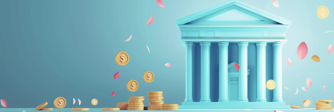 The National Bank. the bank building. International Credit Union Day