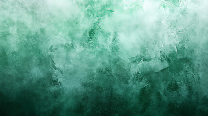 Obraz premium An emerald textured background featuring a subtle, watercolor wash effect. The soft blending of emerald tones creates a serene and artistic atmosphere.