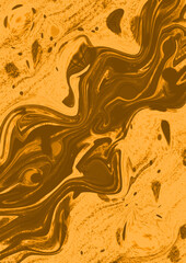 abstract yellow artistic texture background 