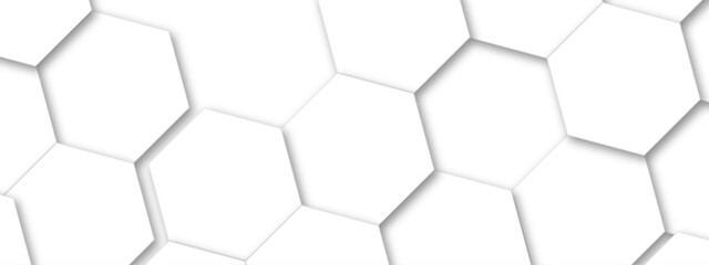 Abstract seamless hexagon pattern background. Abstract hexagon technology design background. Vector Illustration.