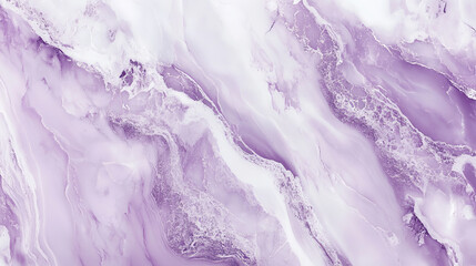 Italian marble texture in a soft lavender hue with white and grey veining. The gentle colors and intricate patterns create a delicate and luxurious appearance.
