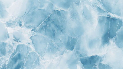 Obraz premium Italian marble texture in a soft blue hue with white and grey veining. The gentle colors and intricate patterns create a delicate and luxurious appearance.