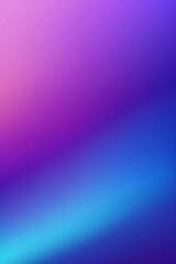 Fototapeta premium Neon pink, purple, blue blurred gradient background. Magic, fantasy, romantic night color. Bright colorful modern wallpaper. Abstract design for banner, card, poster, music. Copy space, blank, empty.