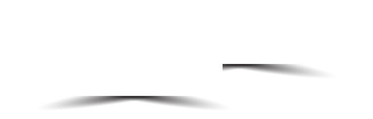 White paper rectangle and shadow, banners, icon, label © Iyrin
