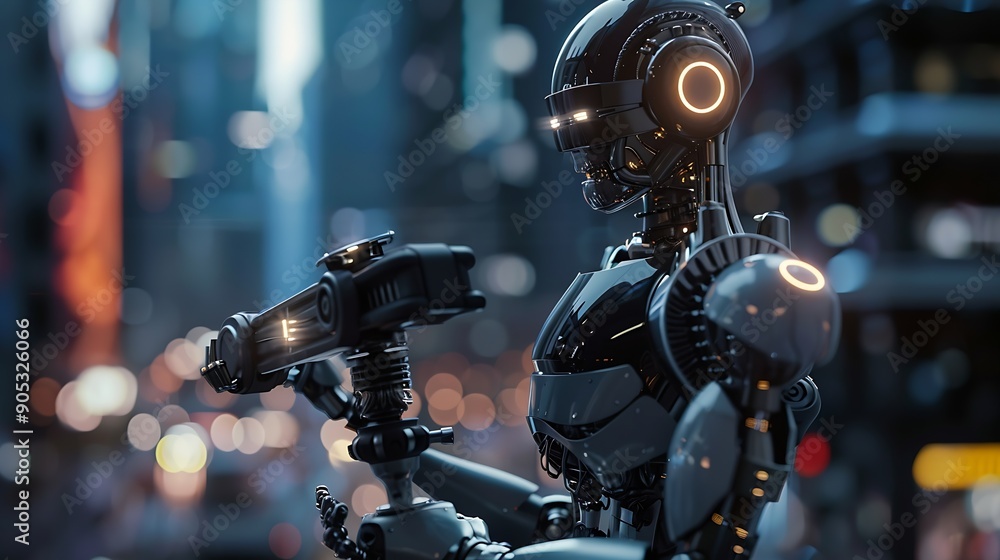 Aufkleber AI rules and law concept enforce to control AI artificial intelligence social responsibility and ensure fairness and transparency in usage of NLP generative AI to comply with internati : Generative AI