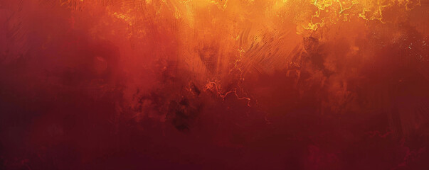 A dark crimson background with subtle gradients and soft, glowing highlights in gold and orange, creating a warm and inviting atmosphere.