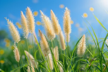 Sweeping Meadowscape of Wildflowers in Full Bloom, a Tranquil Outdoor Nature Scene Capturing the Essence of Natural Beauty.