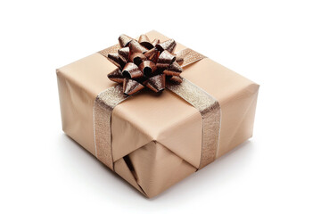 Obraz premium Christmas present isolated on white background