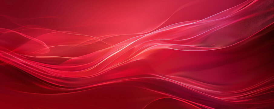 Vivid scarlet abstract backdrop with smooth gradients and subtle patterns, evoking a sense of calm and balance.