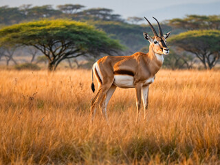 impala antelope in kruger national park