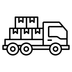 delivery truck icon