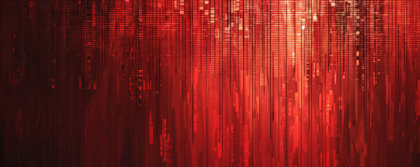 Scarlet abstract background with a pixelated, digital texture, suggesting modernity and innovation.