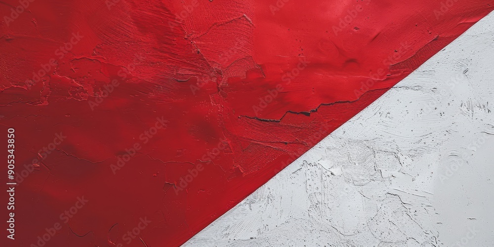 Poster a vibrant and eyecatching abstract background showcasing a harmonious blend of textures in red and w