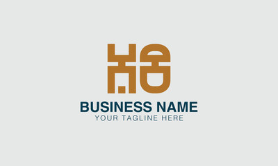 HO H ho initial logo | initial based abstract modern minimal creative logo, vector template image. luxury logotype logo, real estate homie logo. typography logo. initials logo