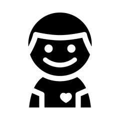 Volunteer icon vector illustration graphic design