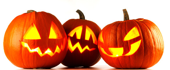 halloween pumpkin isolated