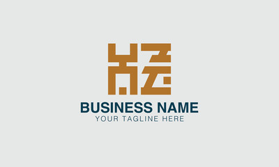 HZ H hz initial logo | initial based abstract modern minimal creative logo, vector template image. luxury logotype logo, real estate homie logo. typography logo. initials logo