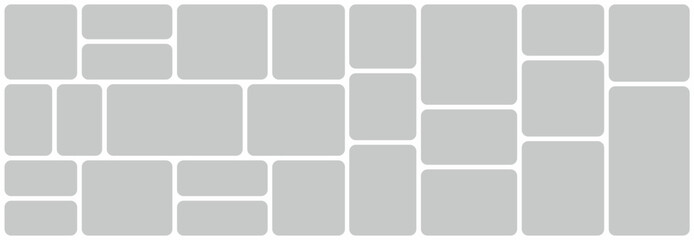comics page grid layout abstract photo frames and digital photo wall template