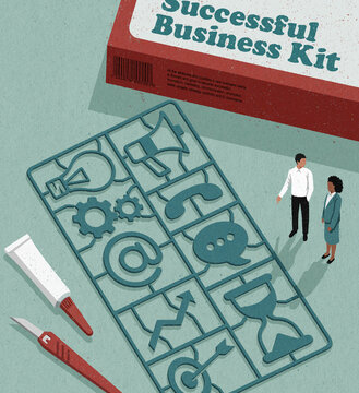 Assembly kit for a successful business