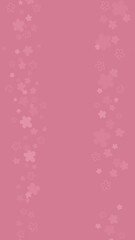 pink background with bright pink flowers