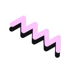 Forme géométrique de couleur pastel