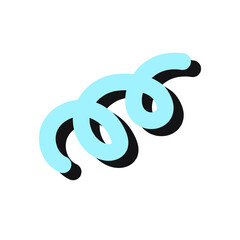 Forme géométrique de couleur pastel