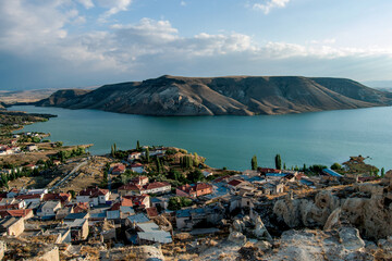 view of the bay, view from the sea, capadokya, turkey