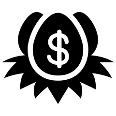 Perk, investment icon vector illustration graphic design