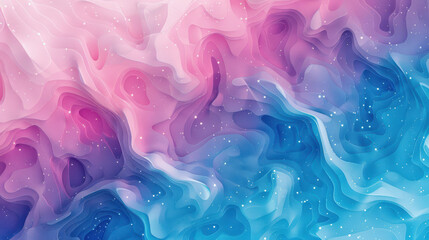 Abstract gradient pattern in pink and blue