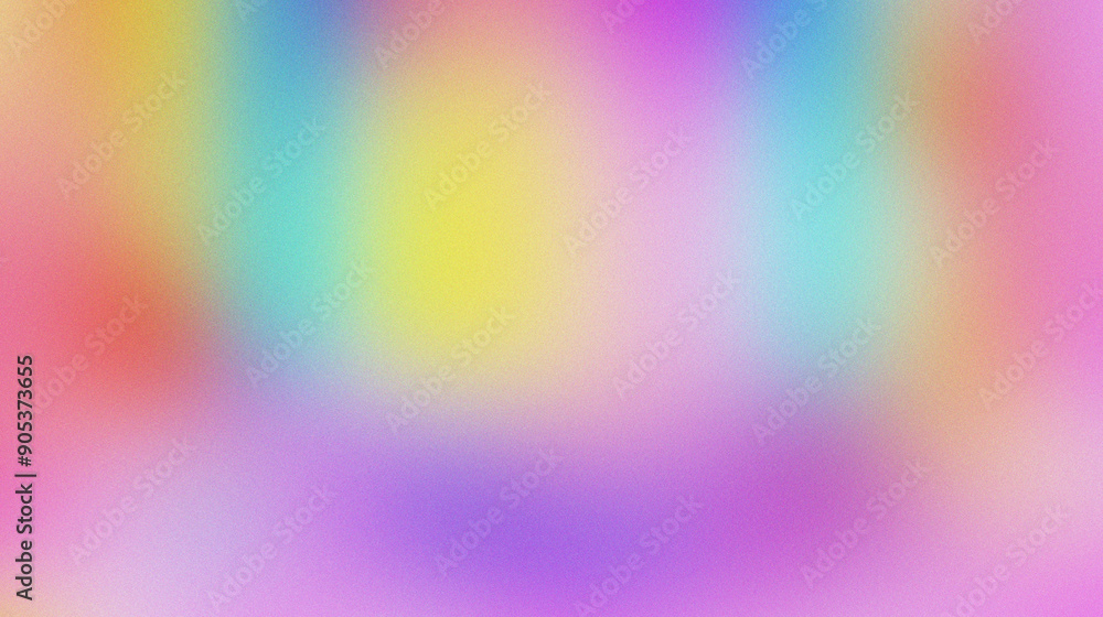 Poster vibrant abstract gradient background with soft pastel colors and smooth transitions