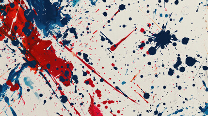 Abstract splatter paint pattern