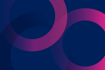abstract geometric round shape on blue background design