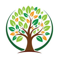 Fototapeta premium tree with leaves