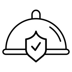 Fototapeta premium Food Safety icon