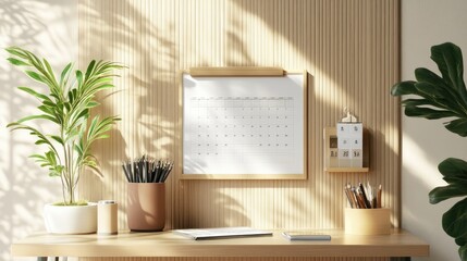 Busy Household Notice Board Mockup | Notice Board Mockup | Mockup