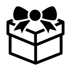 Gift box icon vector illustration graphic design