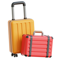 Luggage 3d Illustration