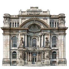 Obraz premium museum building No background