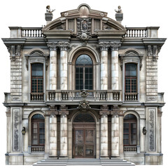 Obraz premium museum building No background