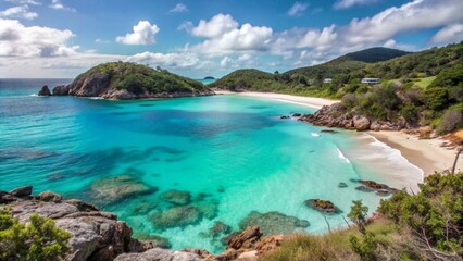 Fototapeta premium Turquoise Water Beach Scenery for Professionals