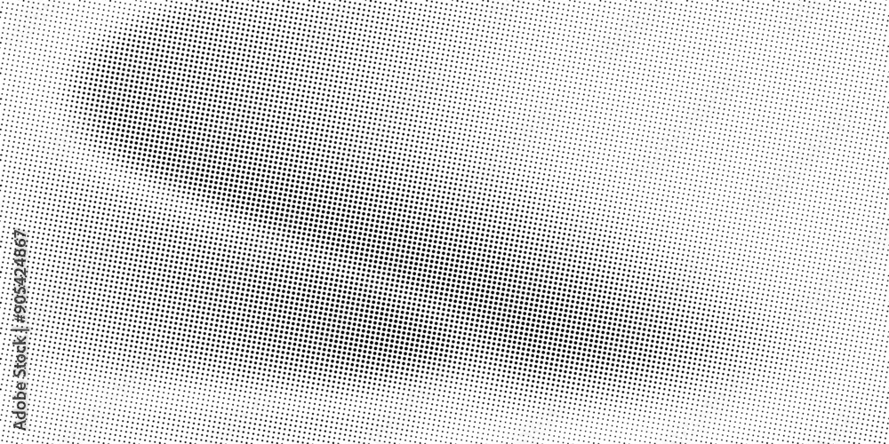Aufkleber flowing dots particles wavy pattern halftone gradient curve shape background. vector backdrop textur