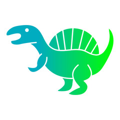 Spinosaurus Gradient Flat