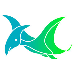 Pteranodon Gradient Flat © Kiseki