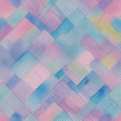 Abstract seamless background pattern - intersecting lines - colored strips - gradient wallpaper - vector Illustration