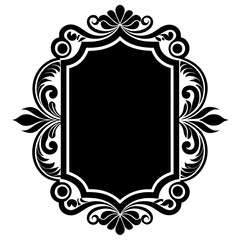 pattern, composite element for frame, rectangular shape, vintage