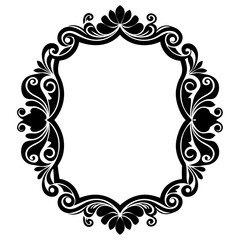 pattern, composite element for frame, rectangular shape, vintage